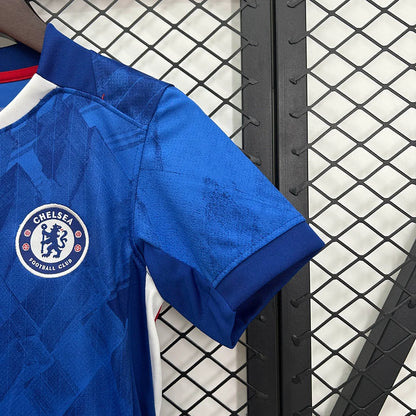 Chelsea 2025/26 Home Kids Kit