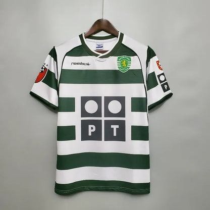 Sporting 2001/02 Home Retro Jersey