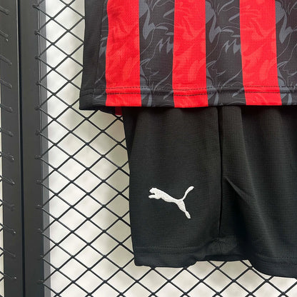AC Milan 2025/26 Home Kids Kit