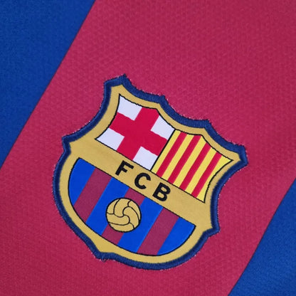 Barcelona 2010/11 Home Retro Jersey Long Sleeves
