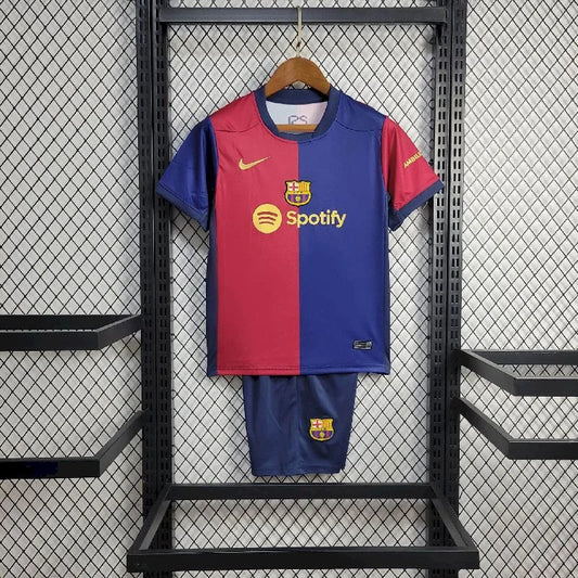 Barcelona 2024/25 Home Kids Kit