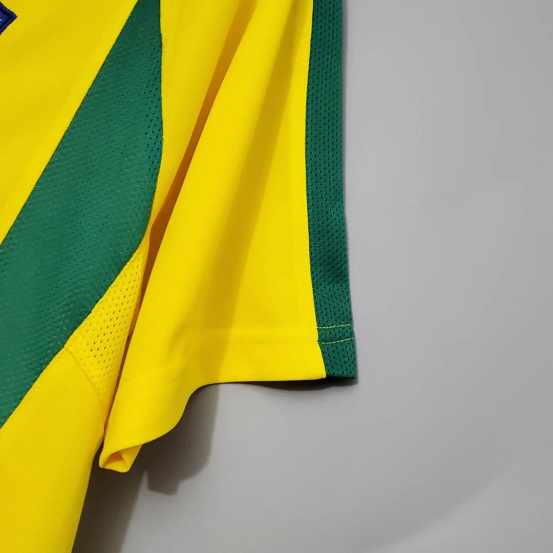 Brazil 2002 Home Retro Jersey