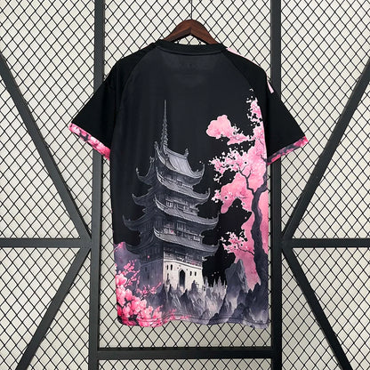 Japan Gray + Pink Dragon And Kiyomizu Temple 2024 Special Jersey