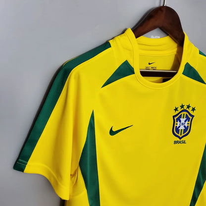 Brazil 2002 Home Retro Jersey