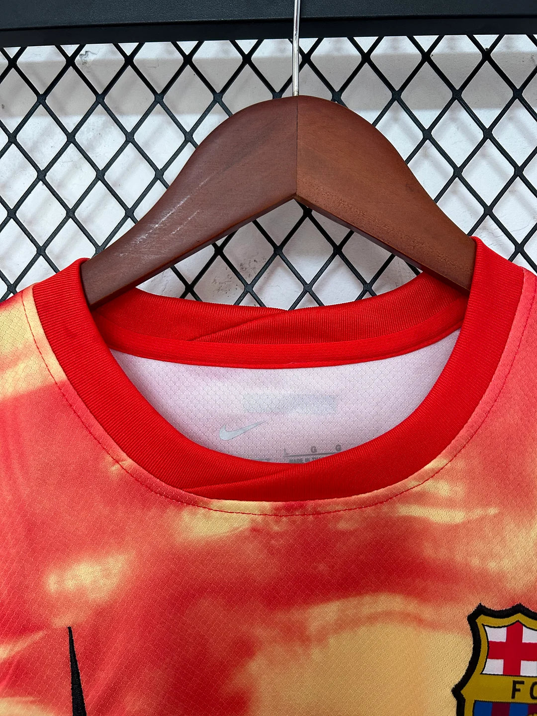 Barcelona Red And Orange 2023/24 Special Jersey