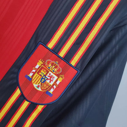 Spain 1996 Home Retro Jersey