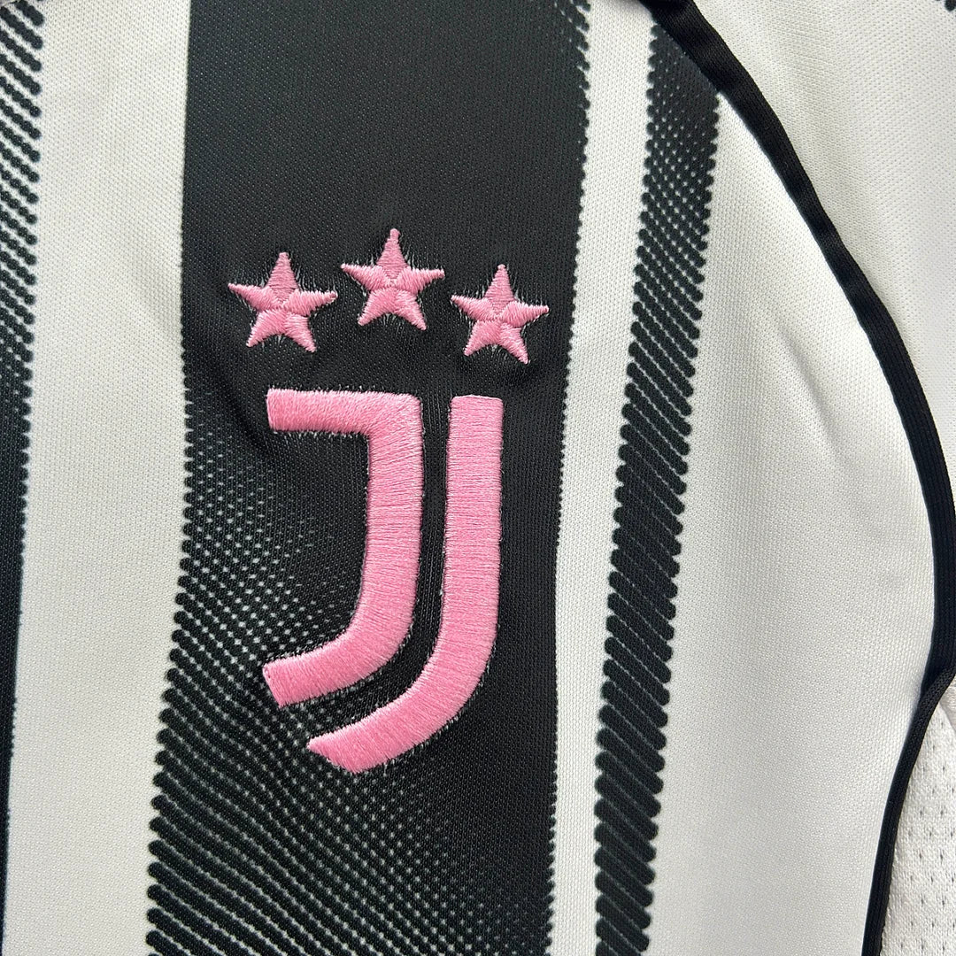 Juventus 2025/26 Home Kids Kit