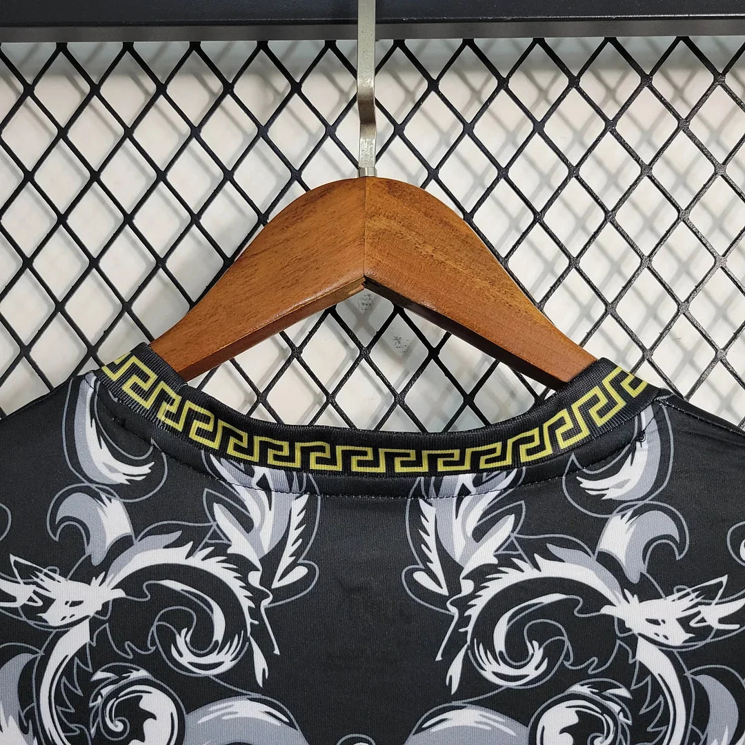 Italy Versace Black 2023 Special Jersey