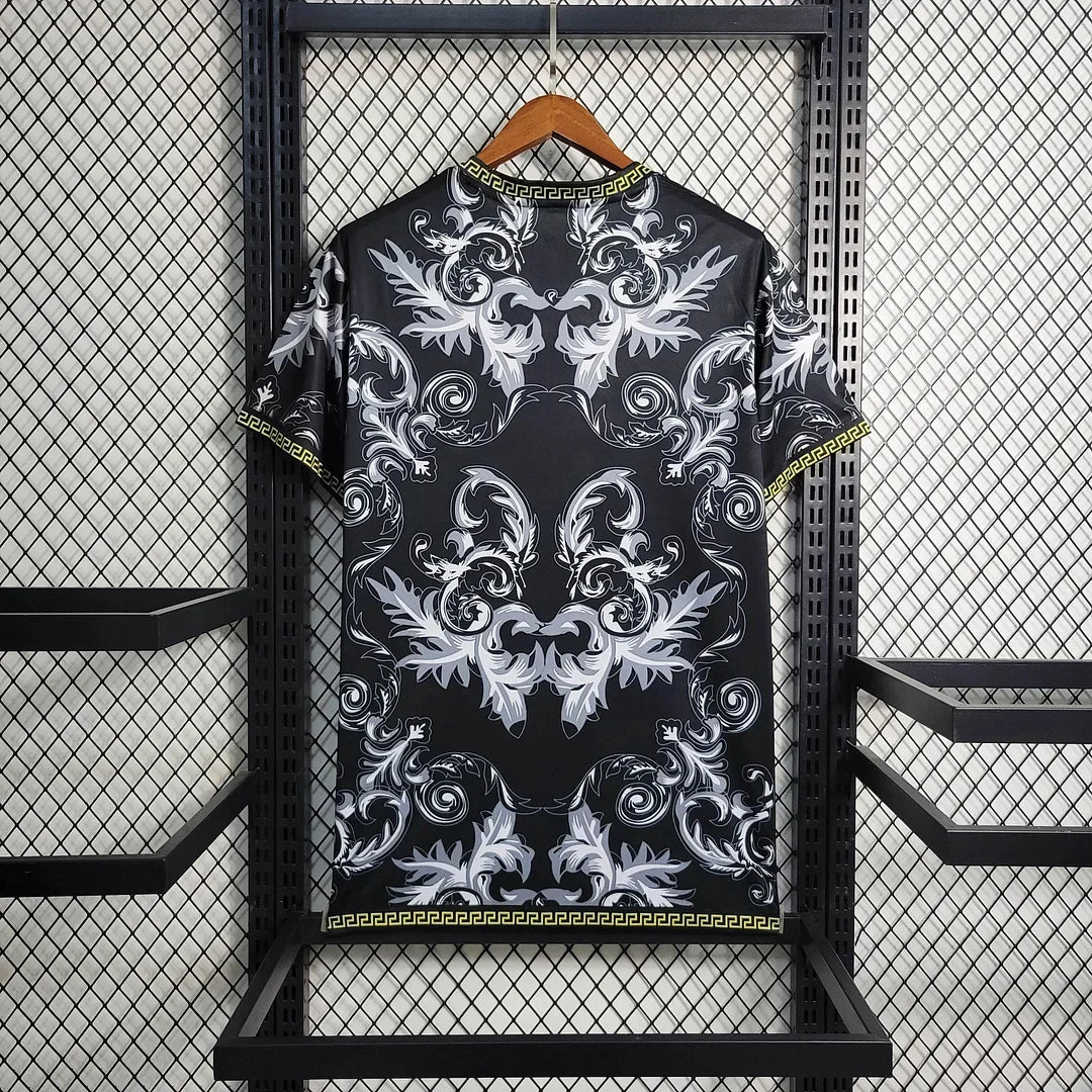 Italy Versace Black 2023 Special Jersey