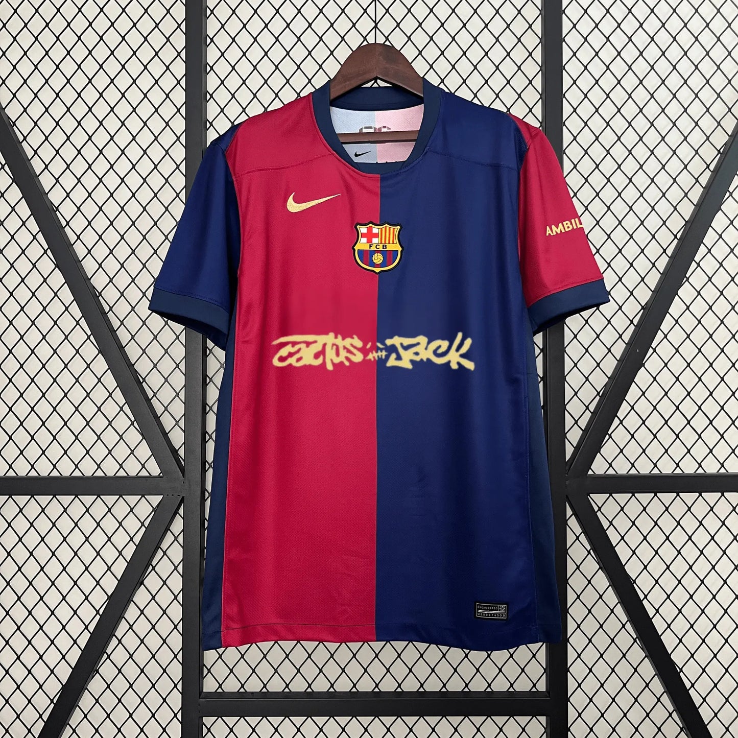 Barcelona x Travis Scott "Cactus Jack" 2024/25 Special Jersey