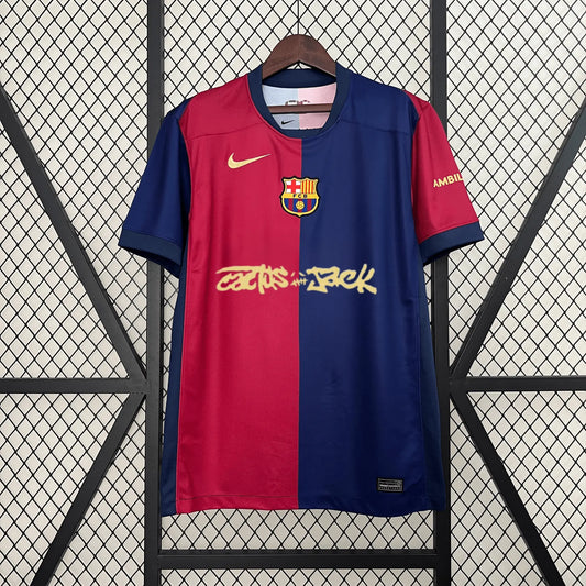 Barcelona x Travis Scott "Cactus Jack" 2024/25 Special Jersey