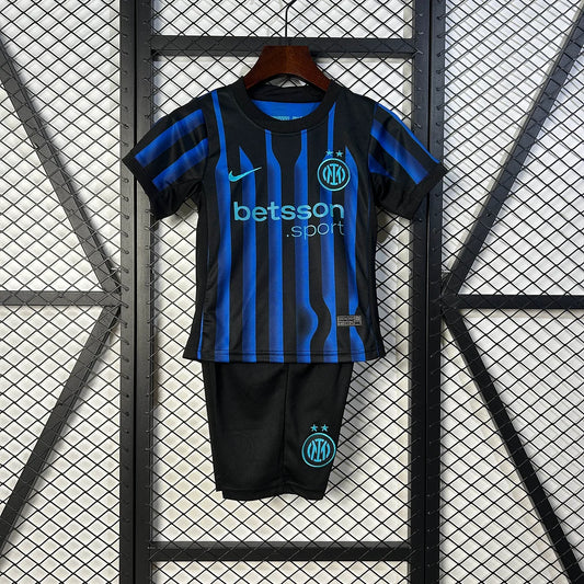 Inter Milan 2025/26 Home Kids Kit