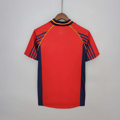 Spain 1998 Home Retro Jersey
