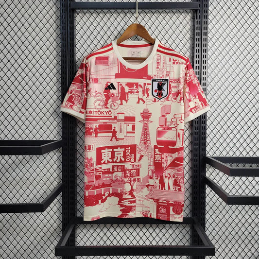 Japan Tokyo Red And White 2023 Special Jersey