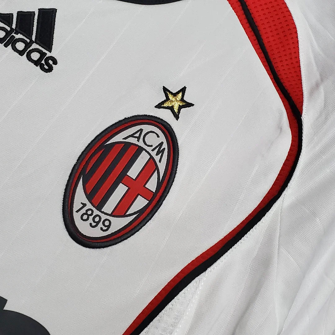 AC Milan 2006/07 Away Retro Jersey Long Sleeves