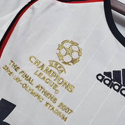 AC Milan 2006/07 Away Retro Jersey Long Sleeves