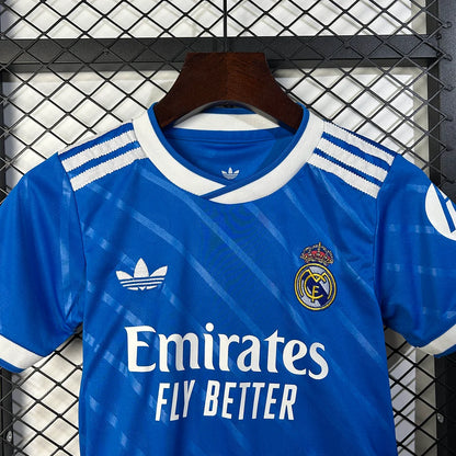 Real Madrid 2025/26 3rd Kids Kit