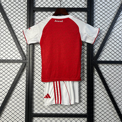 Arsenal 2025/26 Home Kids Kit