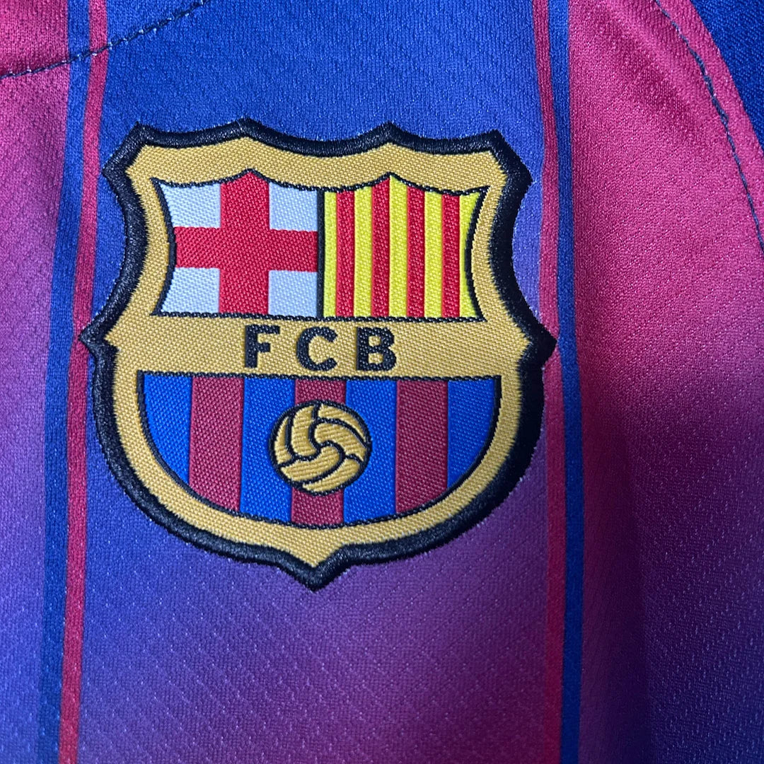 Barcelona 2025/26 Home Kids Kit