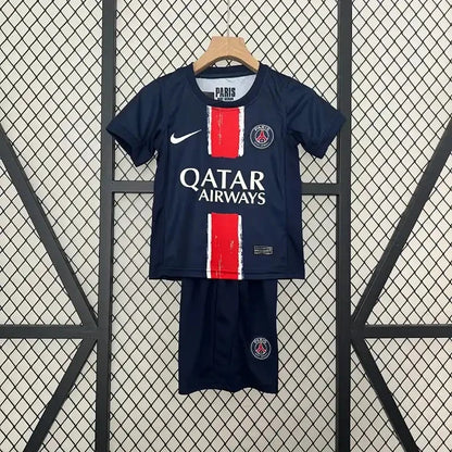 PSG (Paris Saint-Germain) 2024/25 Home Kids Kit