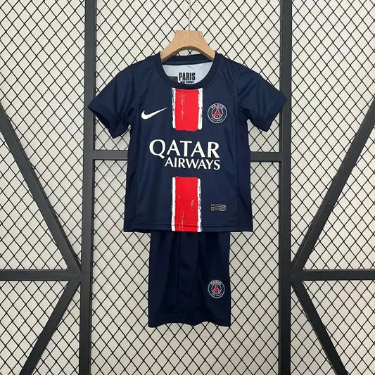 PSG (Paris Saint-Germain) 2024/25 Home Kids Kit