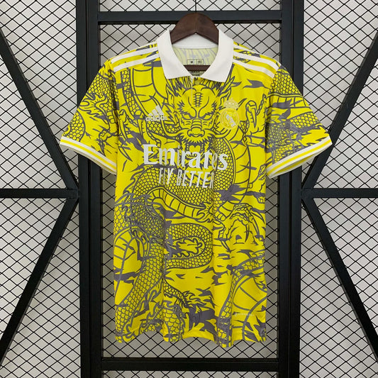 Real Madrid Yellow Dragon 2025/26 Special Jersey