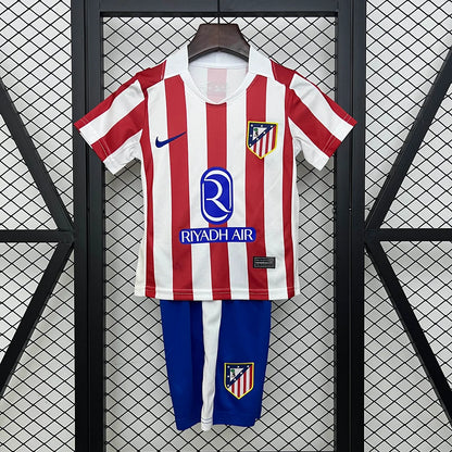Atlético Madrid 2025/26 Home Kids Kit