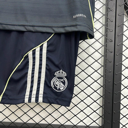 Real Madrid 2025/26 Away Kids Kit
