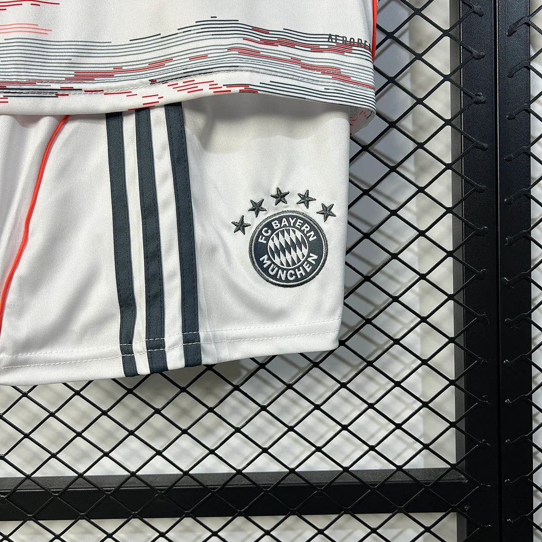 Bayern Munich 2025/26 Away Kids Kit