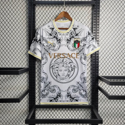 Italy Versace White 2023 Special Jersey
