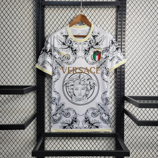 Italy Versace White 2023 Special Jersey