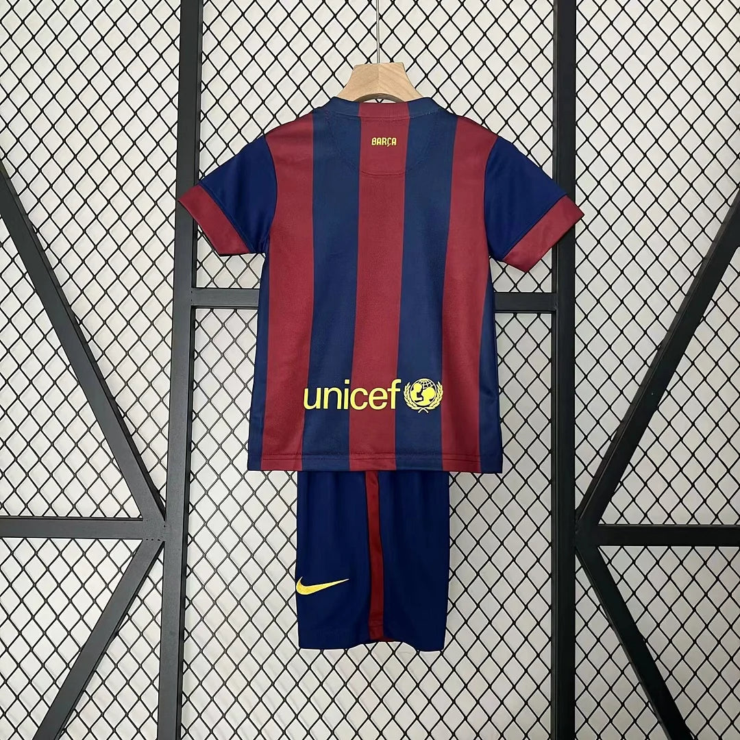 Barcelona 2014/15 Home Kids Kit