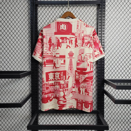 Japan Tokyo Red And White 2023 Special Jersey