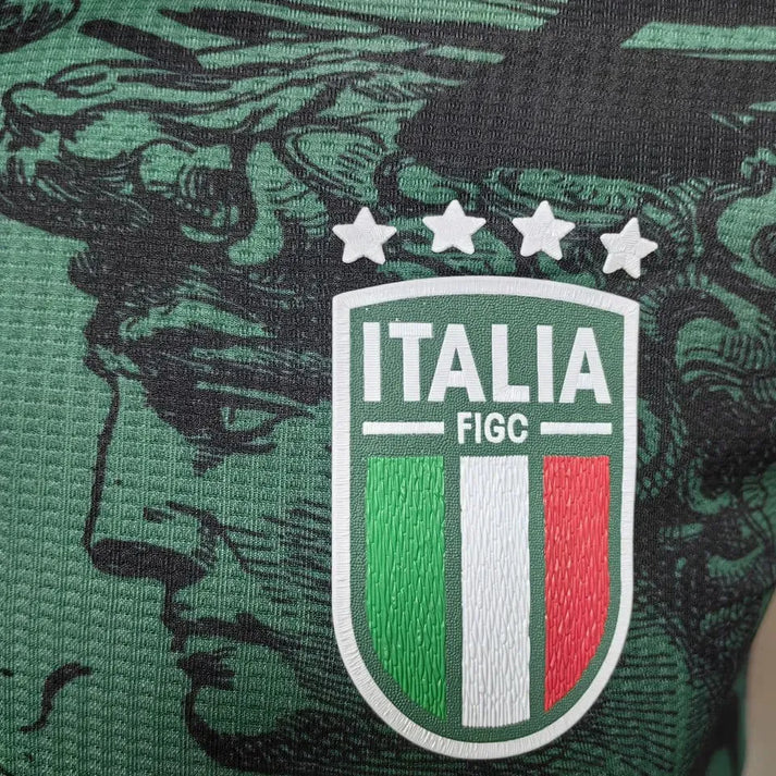 Italy Black And Green 2023/24 Special Jersey