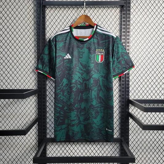 Italy Black And Green 2023/24 Special Jersey